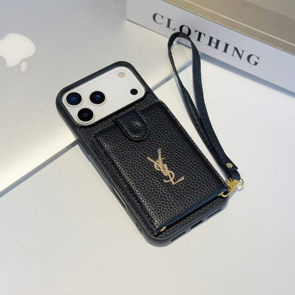 Signature Luxe Slim iPhone Case - For iPhone 13 Pro Max | Luxury Protective Case with Raised Lens Bezel