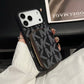Luxe Case with Card Holder - For iPhone 12/12Pro | Luxury Protective Case with Raised Lens Bezel