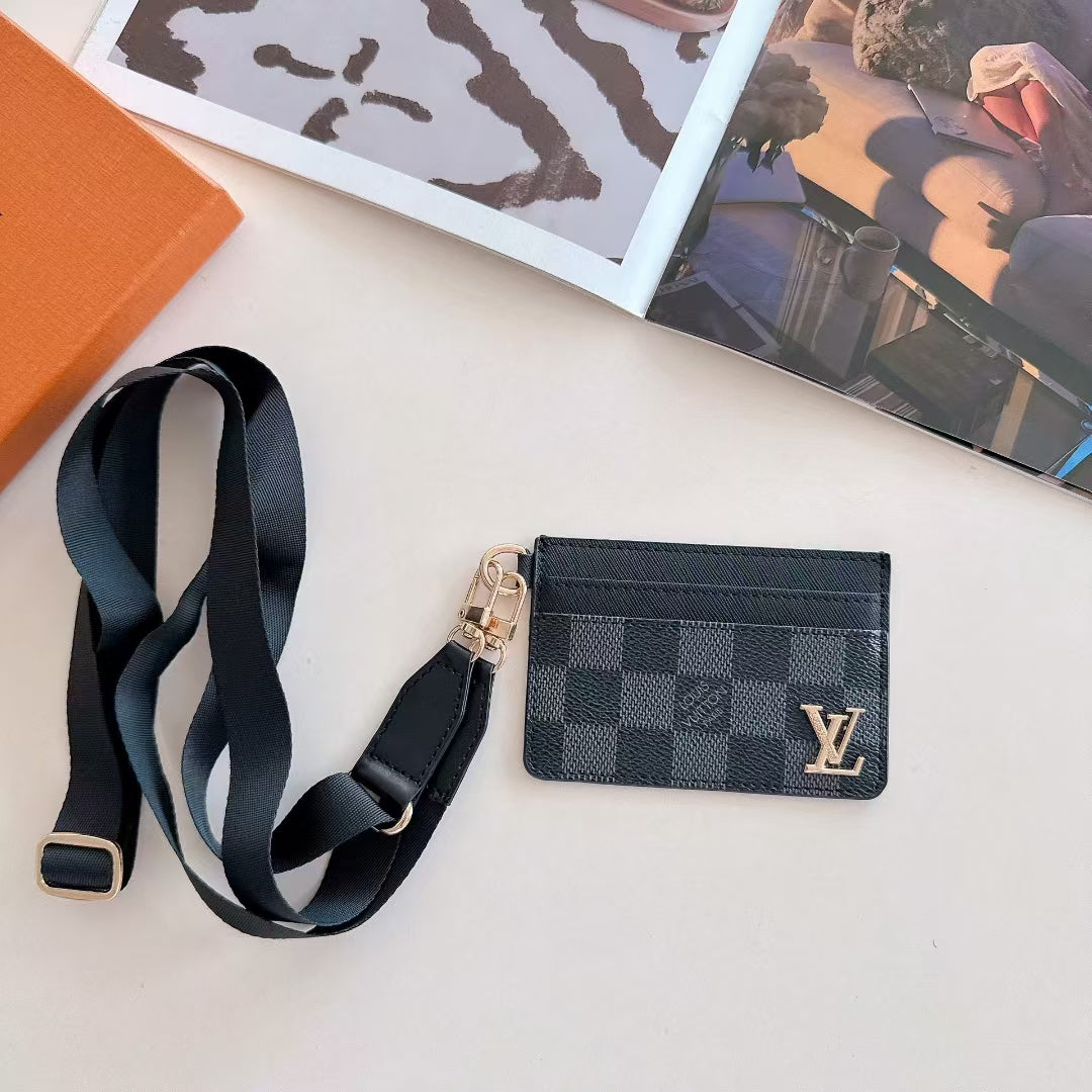 Premium Stitch Edge Leather Card Case