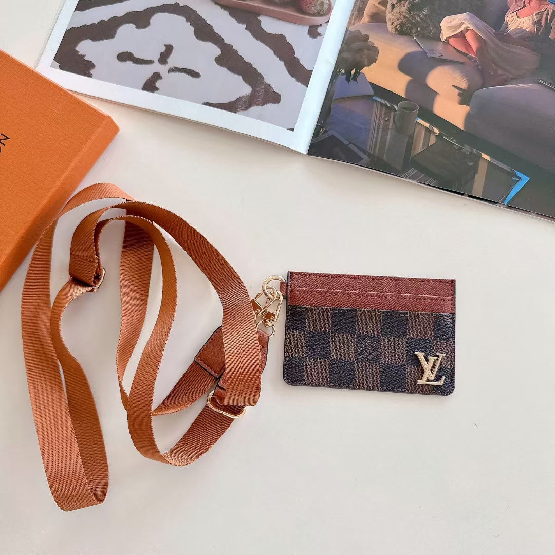 Premium Stitch Edge Leather Card Case