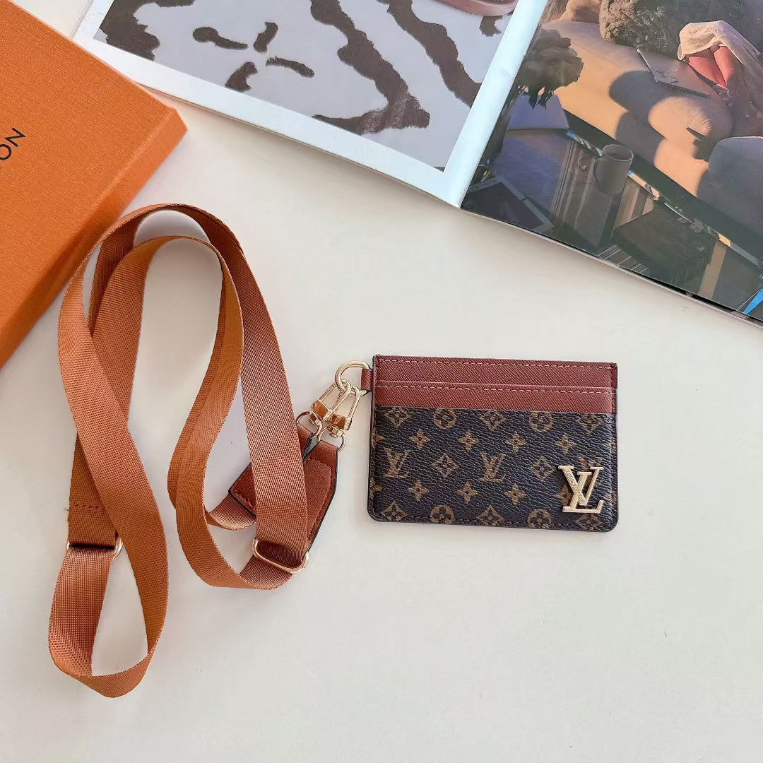 Premium Stitch Edge Leather Card Case