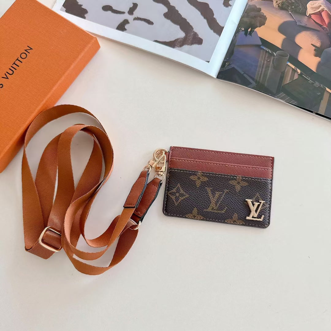 Premium Stitch Edge Leather Card Case
