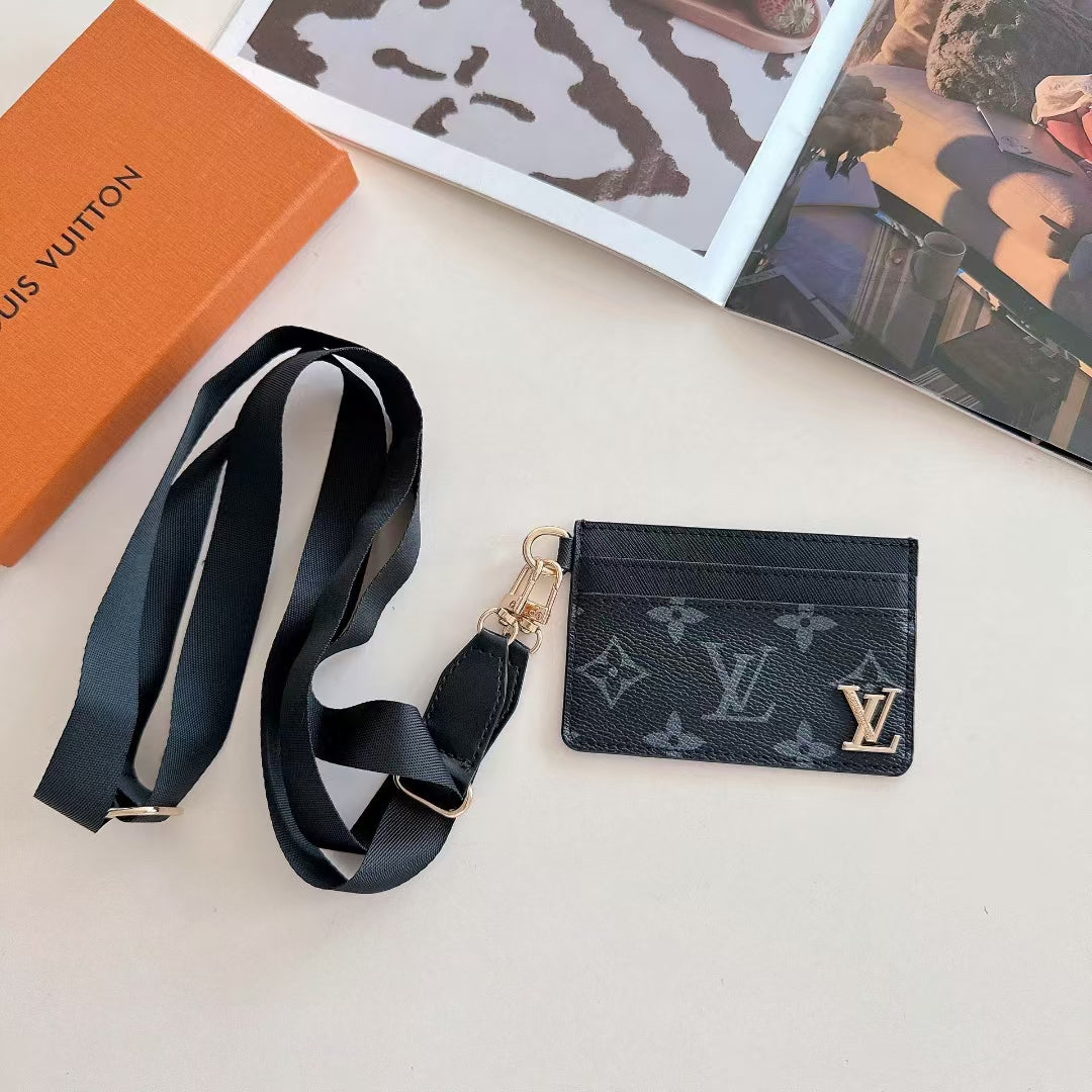 Premium Stitch Edge Leather Card Case