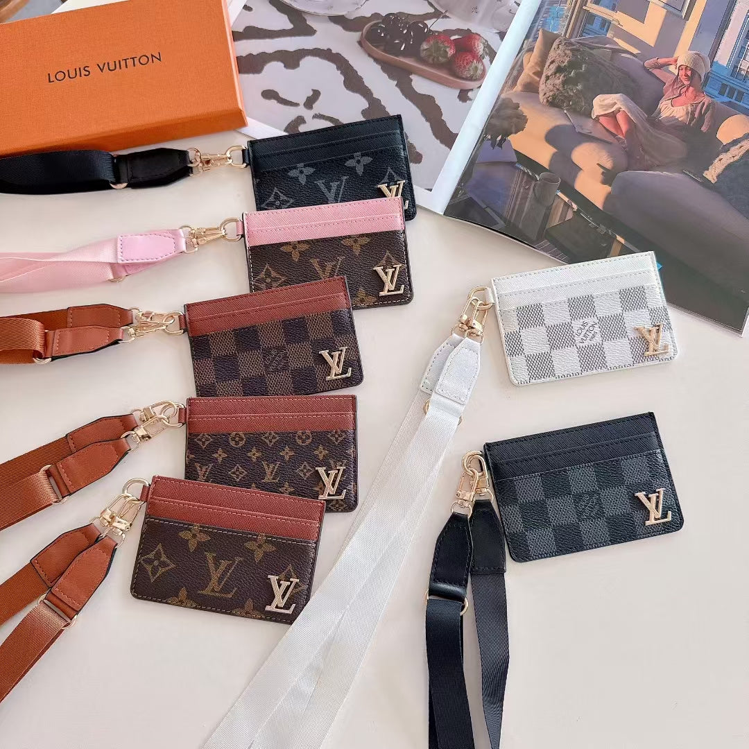 Premium Stitch Edge Leather Card Case