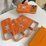 Luxury Monogram Protective iPhone Case - LV / For iPhone 13 | Luxury Protective Case with Raised Lens Bezel