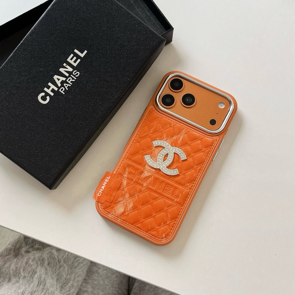 Luxury Monogram Protective iPhone Case - LV / For iPhone 13 Pro Max | Luxury Protective Case with Raised Lens Bezel