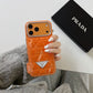 Luxury Monogram Protective iPhone Case - LV / For iPhone 14 Pro | Luxury Protective Case with Raised Lens Bezel