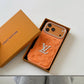 Luxury Monogram Protective iPhone Case - LV / For iPhone 13 Pro | Luxury Protective Case with Raised Lens Bezel