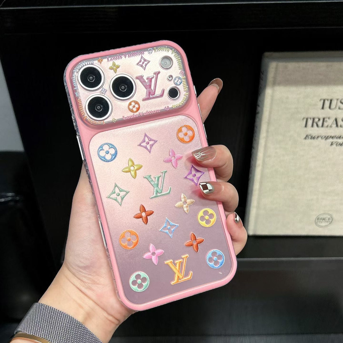 Executive Shockproof Protective iPhone Case - For iPhone 17 Pro Max | Luxury Protective Case with Raised Lens Bezel