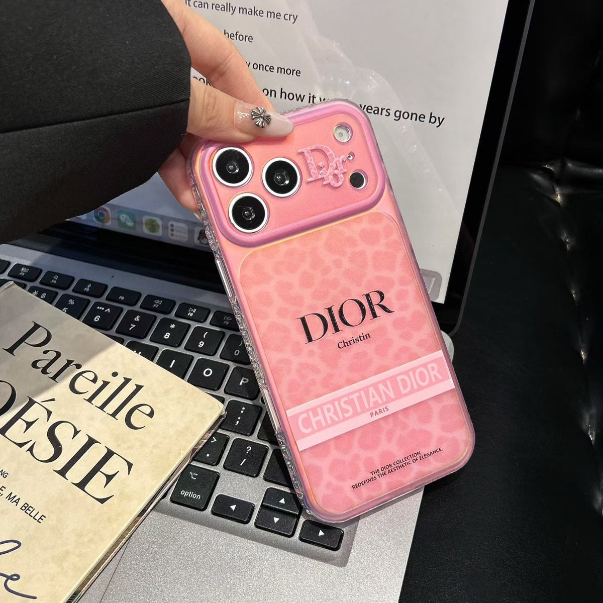 Luxury Armor Protective iPhone Case - For iPhone 17 Pro Max | Luxury Protective Case with Raised Lens Bezel