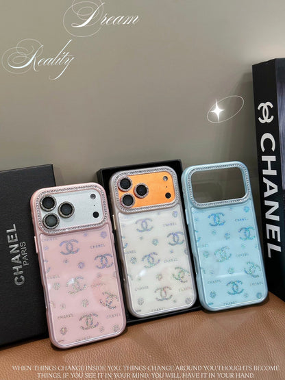 Modern Sleek Minimalist iPhone Case - For iPhone 14 | Luxury Protective Case with Raised Lens Bezel