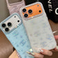Modern Sleek Minimalist iPhone Case - For iPhone 14 | Luxury Protective Case with Raised Lens Bezel