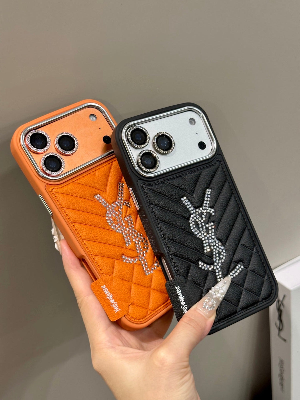 Luxury Carbon Fiber Texture iPhone Case - Black / For iPhone 13 Pro Max | Luxury Protective Case with Raised Lens Bezel