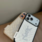 Luxury Carbon Fiber Texture iPhone Case - Black / For iPhone 14 Pro Max | Luxury Protective Case with Raised Lens Bezel