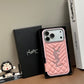 Luxury Carbon Fiber Texture iPhone Case - Black / For iPhone 15 Pro | Luxury Protective Case with Raised Lens Bezel