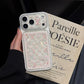 High-Impact Resistant Protective iPhone Case - For iPhone 15 Pro | Luxury Protective Case with Raised Lens Bezel