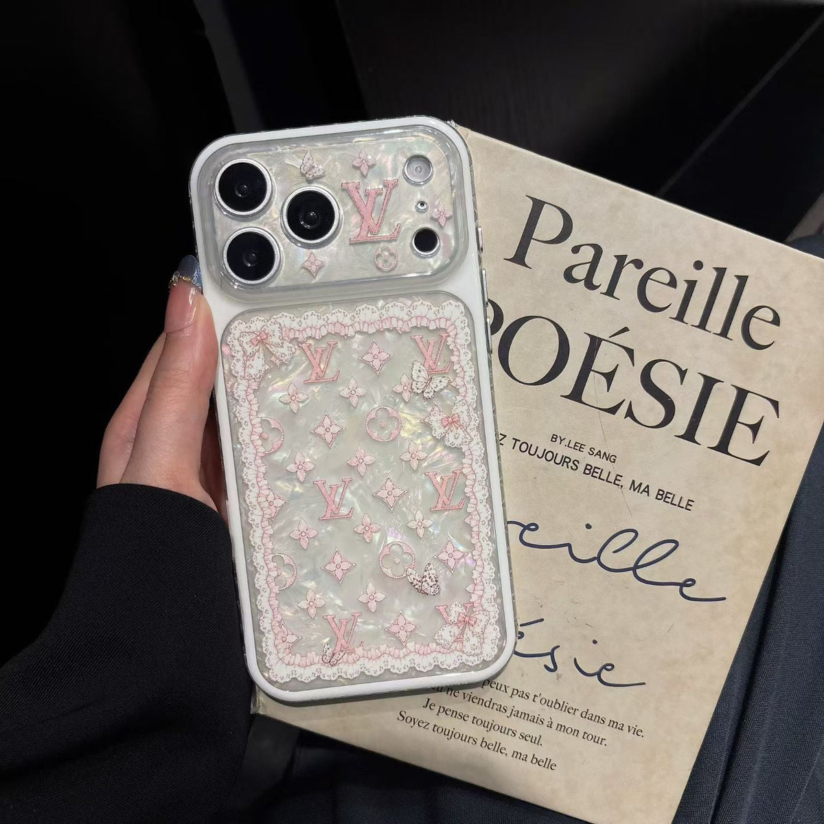 High-Impact Resistant Protective iPhone Case - For iPhone 15 Pro | Luxury Protective Case with Raised Lens Bezel