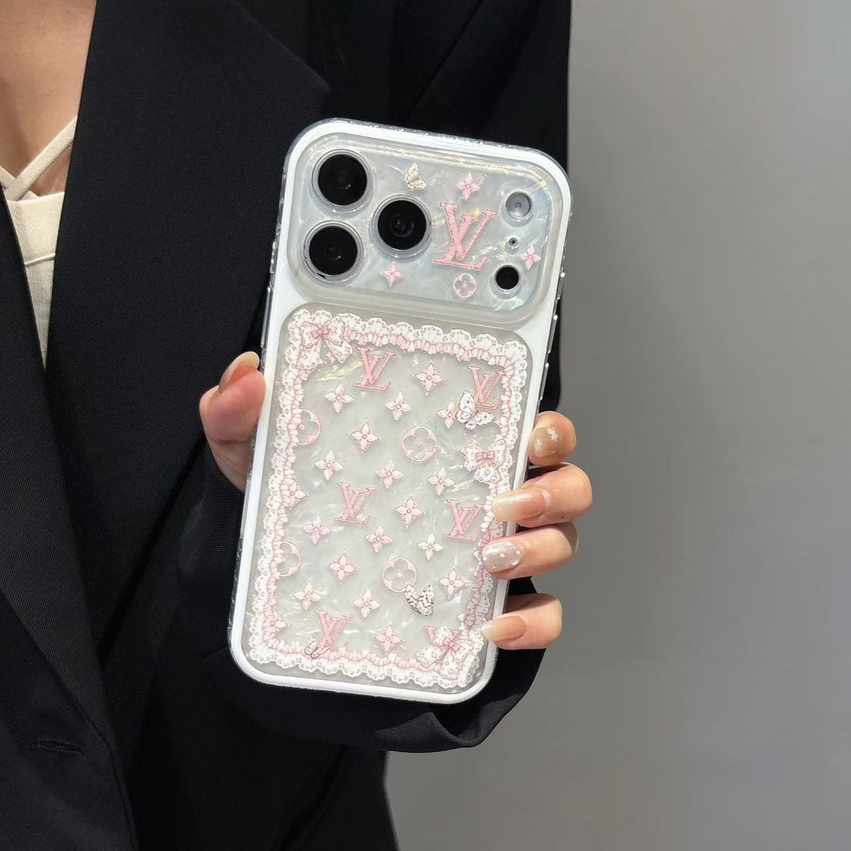 High-Impact Resistant Protective iPhone Case - For iPhone 17 Pro Max | Luxury Protective Case with Raised Lens Bezel