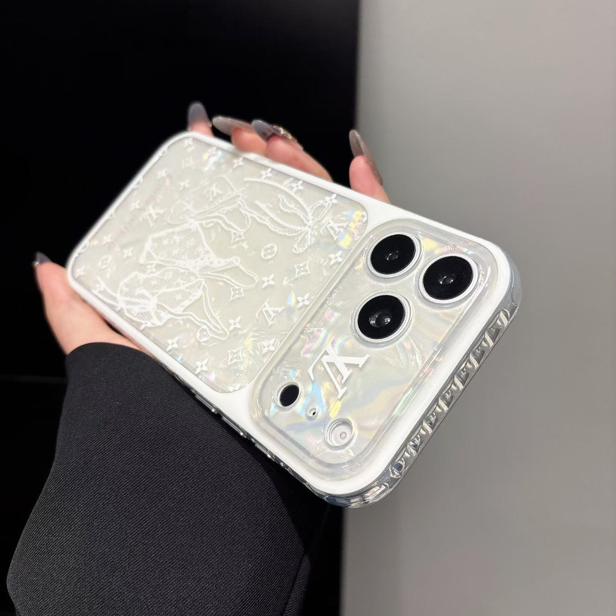 Premium Drop Defense iPhone Case - For iPhone 16 Pro Max | Luxury Protective Case with Raised Lens Bezel