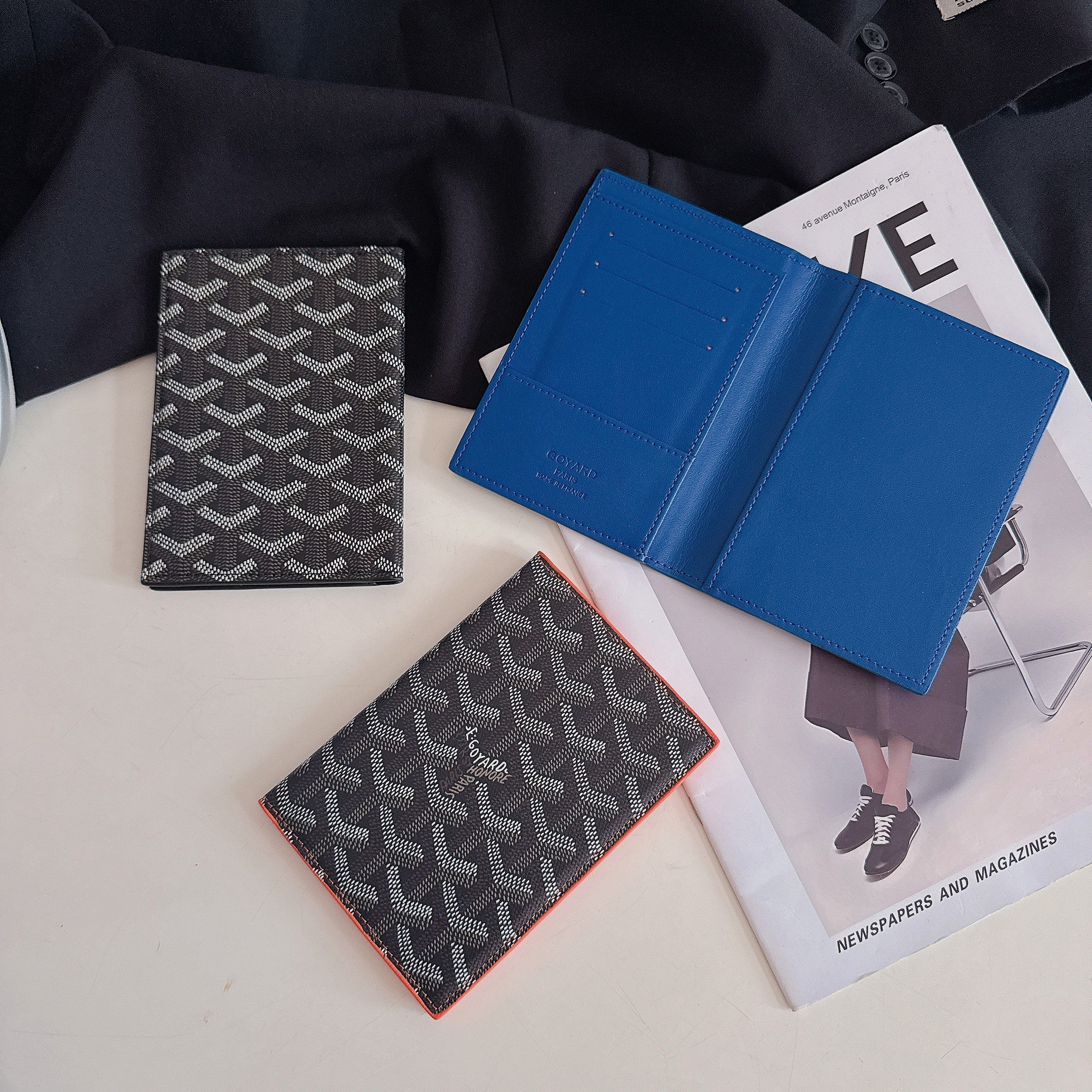 Classic Leather Touch Card Case
