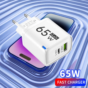 65W GaN Fast Charger (2-Port)