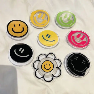 Smiley Flower Magnetic Phone Grip