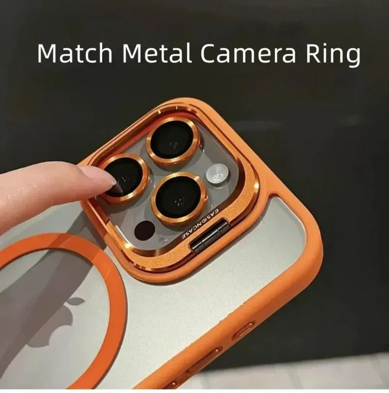 Magnetic Camera Ring Stand Case with Lens Protector - view 4