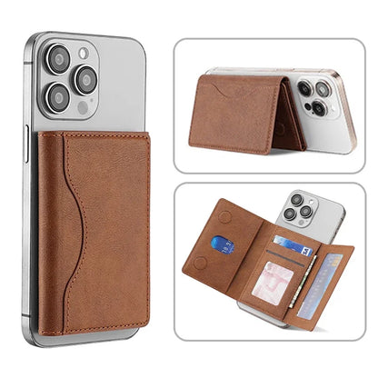 Trifold Magnetic Card Wallet