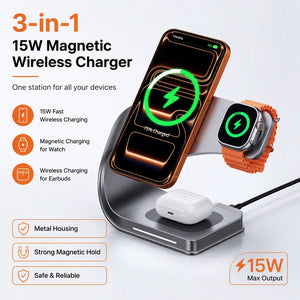 Metal Magnetic Wireless Charging Stand