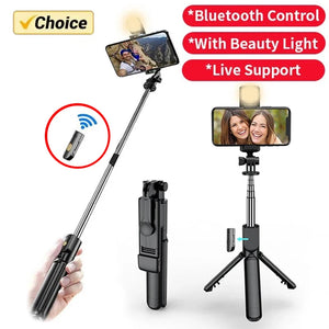 Bluetooth Selfie Stick Tripod