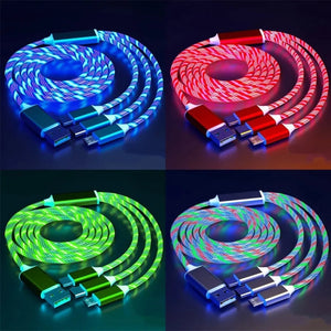 Glowing LED Charging Cable