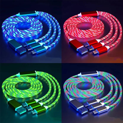 Glowing LED Charging Cable