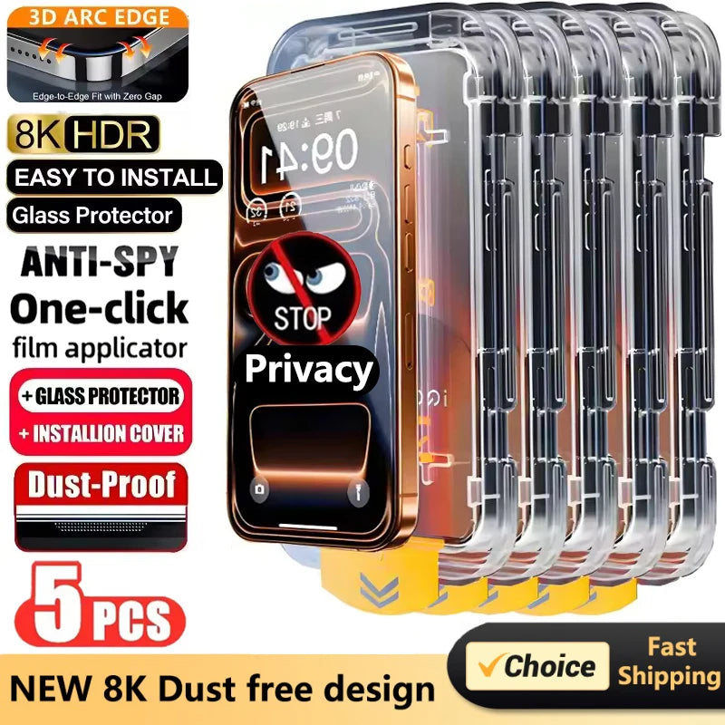 Privacy Screen Protector 5-Pack
