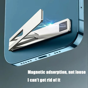 Ultra-Thin Foldable Metal Phone Stand