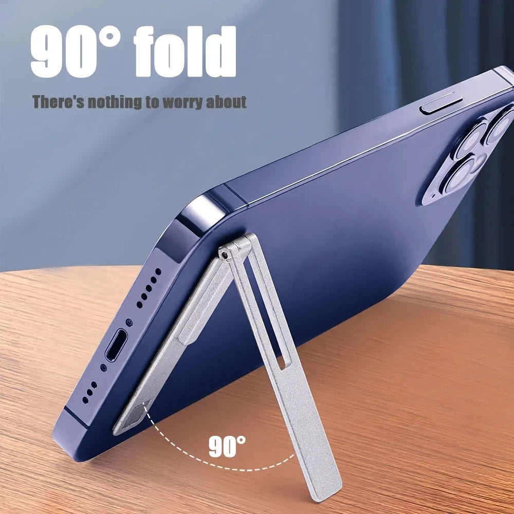 Ultra-Thin Foldable Metal Phone Stand