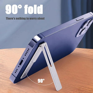 Ultra-Thin Foldable Metal Phone Stand