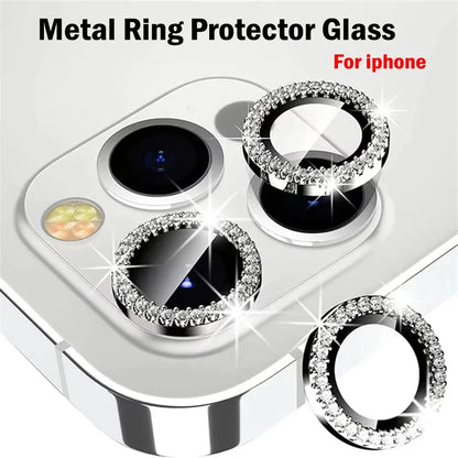 Glitter Rhinestone Camera Lens Protector