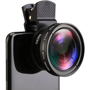 2-in-1 Clip-On Phone Lens (Wide + Macro)