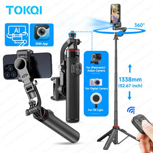 AI Face Tracking Gimbal Stabilizer