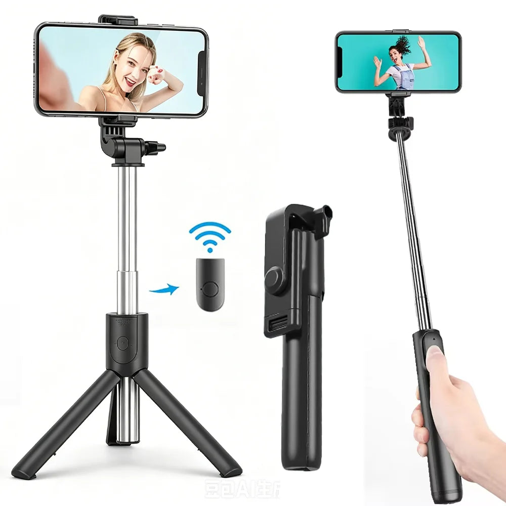 3-in-1 Selfie Tripod with Fill Light