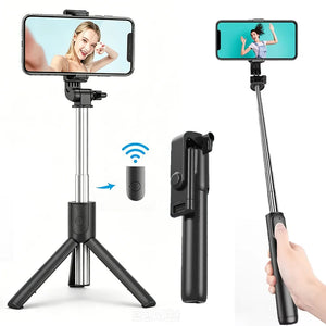 3-in-1 Selfie Tripod with Fill Light
