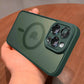 Matte Armor Magnetic Case with Camera Guard - Green