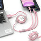 3-in-1 Retractable Charging Cable
