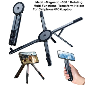 Foldable Magnetic Tripod & Selfie Stick