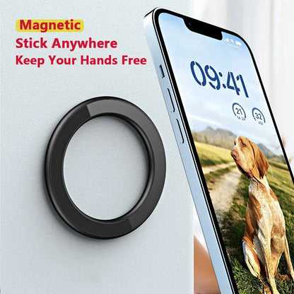 Magnetic Phone Stand for Car, Desk & Wall