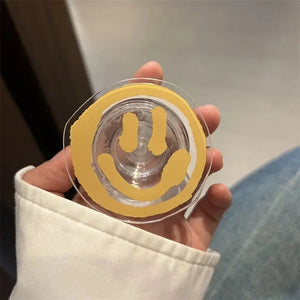 Smiley Flower Magnetic Phone Grip